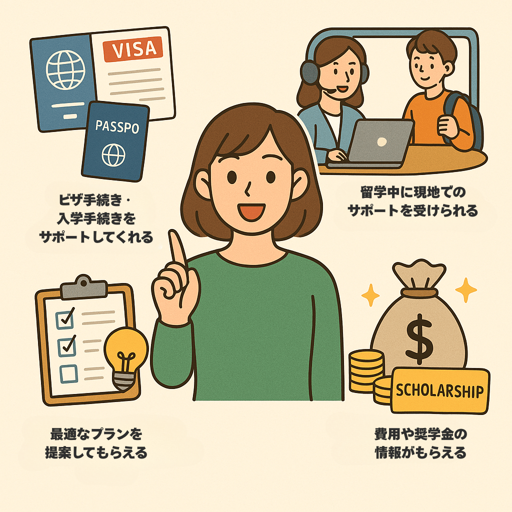 韓国留学エージェントを使うメリット